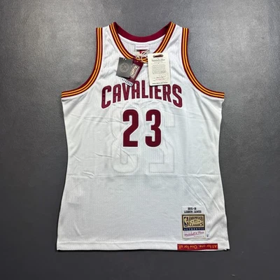 Camiseta deportiva 100 % auténtica Lebron James Mitchell Ness 2015 2016 Finals Cavaliers 44 Foto 1 de 4