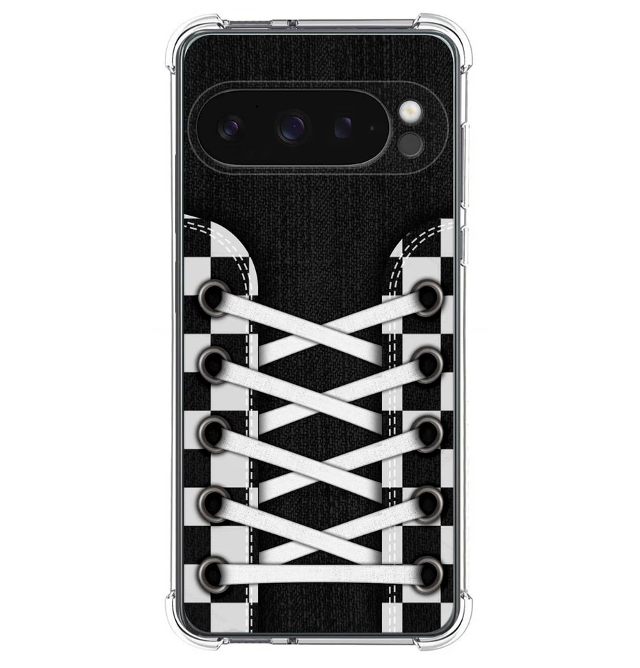 Cover Silicone Anti Colpi per Google Pixel 9 Pro 5G Disegno Sneakers 03 Disegno - Immagine 1 di 1