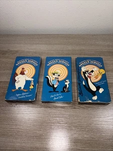 Warner Bros . Cartoons GOLDEN JUBILEE (1985) Bundle Of 3 Pepe Sylvester Foghorn - Picture 1 of 11