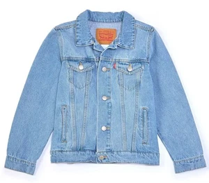 levi's kids denim trucker jacket size Small - Picture 1 of 5