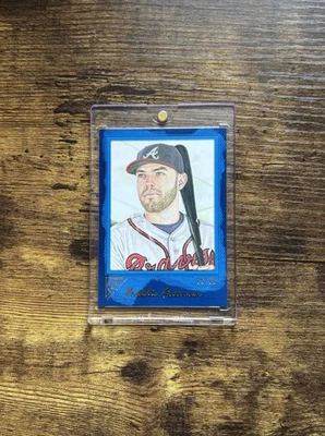 2017 Topps Gallery Freddie Freeman #80 Blue /50 - Image 1 of 2