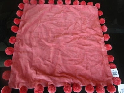 West Elm Jay Street Ashti Pom Pom velvet 18" Pillow Cover rose color  New w tag - Image 1 of 3