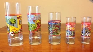 Vincent Van Gogh Glasses set Of 5 Artistic Bar Decor Paintings Shot glasses Cups - Picture 1 of 10