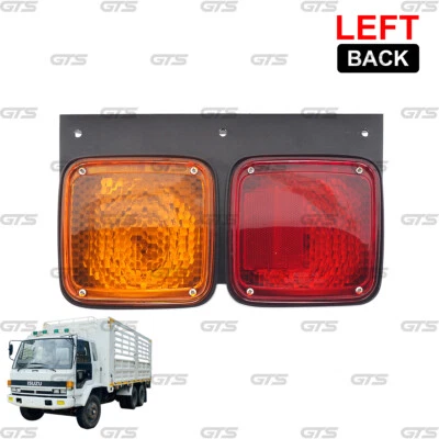 Left Tail Light TailLight Lamp For Isuzu JCM Rocky FSR FTR 175 195 1984 - 1995 Foto 1 de 4