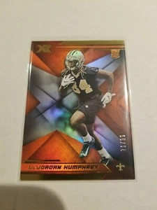 XR Football Lil'Jordan Humphrey 2019 radiocontrol #186 naranja paralelo 71/99 Saints - Imagen 1 de 1
