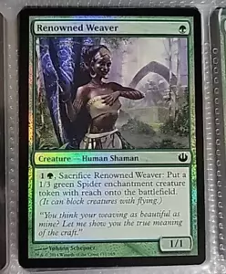 Renowned Weaver (MTG- Journey into Nyx) Foil - Picture 1 of 2