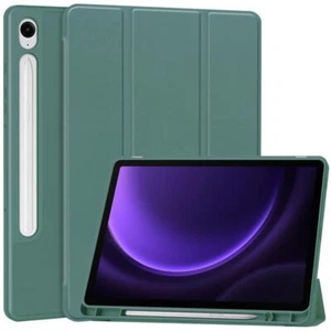 Leather Case For Samsung Galaxy Tab S9 FE / S9 FE Plus Tablet Cover Shockproof - Picture 1 of 28