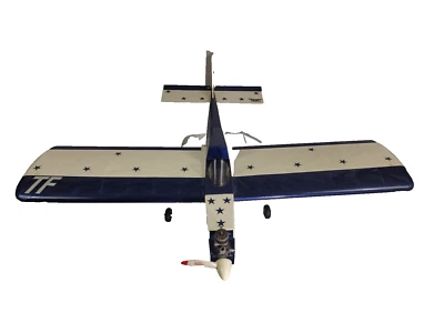 AVIÓN RC VINTAGE TOP FLIGHT "The Freshman" azul y blanco Foto 1 de 4