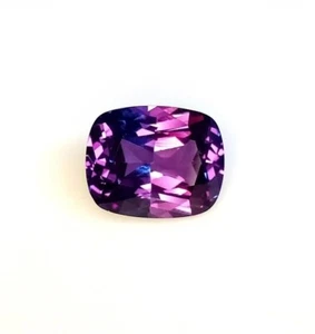 Alexandrite 10Ct Color Changing Natural Cushion Cut Loose Gemstone GGI Certified - Picture 1 of 6