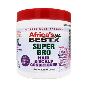 AFRICA'S BEST SUPER GRO HAIR&SCALP CONDITIONER REGULAR 5.25OZ - Picture 1 of 3