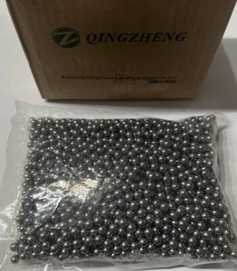 2000pcs 1/4inch Steel Slingshot Ammo Ball 6.35mm Precision Steel Bearing Balls B - Picture 1 of 2