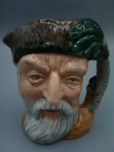Vintage Royal Doulton Toby Mug Jug 4" Robinson Crusoe D6539 - 1959 - Picture 1 of 3