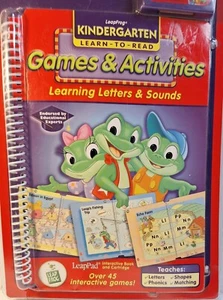 LeapPad Leap Frog Kindergarten Learn To Read Games Activities Letters Sounds - Picture 1 of 6
