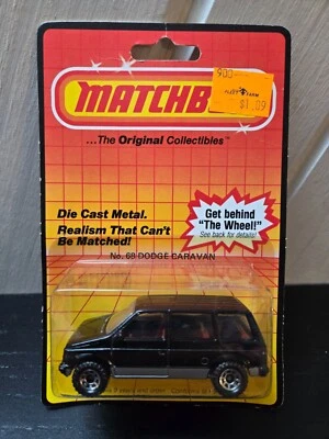 VTG. 1983 Matchbox No. 68 Dodge Caravan UNOPENED - Image 1 of 4