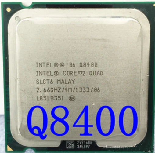 Intel Core 2 Quad Q8400 2.66GHz Quad-Core (BX80580Q8400) Processor - Image 1 of 1