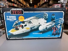 Vintage Star Wars Return of the Jedi ROTJ Y-Wing Fighter Kenner 1983 Box Unused