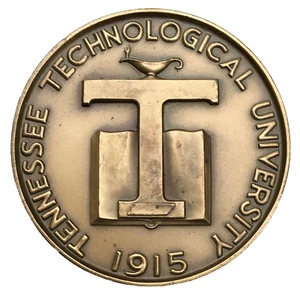 MACO. Tennessee Technological University Seal Medal, 1965 by Hans Ernst Prehn - Picture 1 of 2