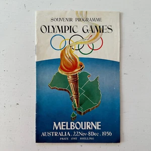 Melbourne Olympic Games 1956 Souvenir Programme 22 Nov - 8 Dec - Picture 1 of 4