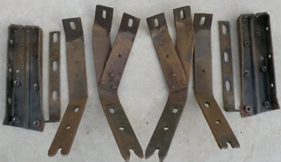 Suportes de montagem de para-choque traseiro CHRYSLER IMPERIAL 1967-1968 67-68 FABRICANTE DE EQUIPAMENTO ORIGINAL - Imagem 1 de 4