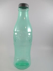 Coca-Cola Plastic 12" Green Contour Bottle Coin Bank - Picture 1 of 5