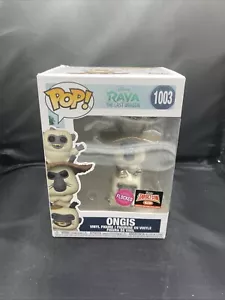 Funko Pop! Figura ONGIS (FLOCADO) Raya & Last Dragon 1003 OBJETIVO CON Exclusivo - Imagen 1 de 6