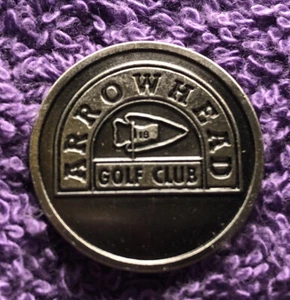 Arrowhead Golf Club...golfball marker - Picture 1 of 2