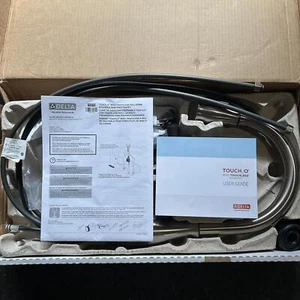 Delta 9178TL-DST Leland Touch Kitchen Faucet, Chrome - Picture 1 of 6