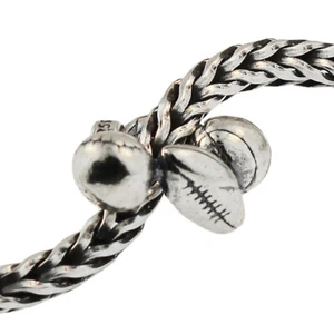 Authentic Trollbeads Sterling Silver 11333 Team :0 RETIRED - Picture 1 of 3