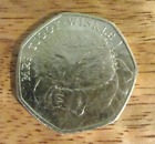 Beatrix Potter Mrs Tiggy Winkle Hedgehog 50p Fifty Pence Coin 2016 