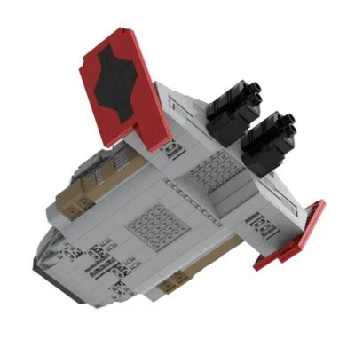 Terran -Valkyrie Mini Spaceship Model 1269 Parts MOC-144321 Building Blocks - Image 1 of 4