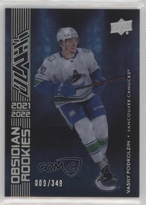 2021-22 SPx UD Black Obsidian Rookies /349 Vasily Podkolzin #OR-36 Rookie RC
