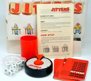 JITTERS Word Game Vintage 1986 Board Game Milton Bradley COMPLETE - Picture 1 of 2