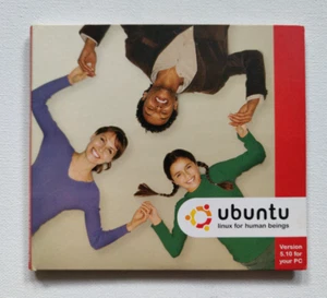 Ubuntu 5.10 Official Install Live CD PC x86 - Picture 1 of 3