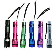 7" Self Defense Flashlight With Built In LED Flashlight & Rechargeable Battery 