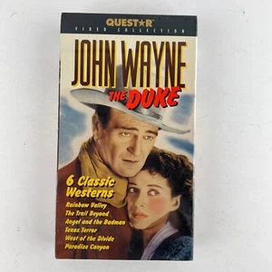 John Wayne The Duke 6 Western Classics VHS New Sealed - Picture 1 of 2