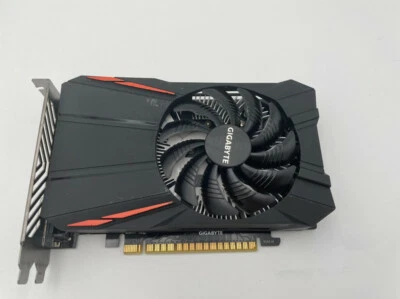 GIGABYTE NVIDIA GeForce GTX1050 640SP 2GB GDDR5 Graphics Video Card DP DVI HDMI - Image 1 of 3