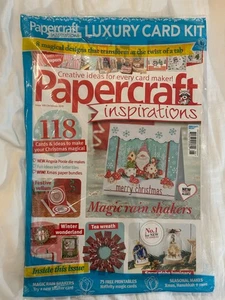 Papercraft Inspirations ~ Christmas 2019 ~ Issue 198 ~ Immediate Media (Sealed) - Imagen 1 de 5