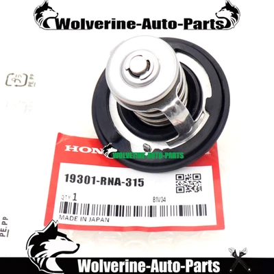 Termostato de motor OEM con junta para Honda Civic HR-V Acura ILX 19301-RNA-315 Foto 1 de 4