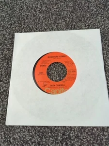 Glen Campbell Strass Cowboy / Lovelight 45RPM Vinyl 1975 Capitol (A5A25) - Bild 1 von 3