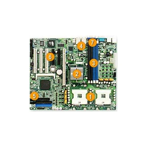 Supermicro X6DVL-EG2 Dual 604 Socket for Intel 64bit Xeon, Intel E7530, 4 DIMM, - Image 1 of 1