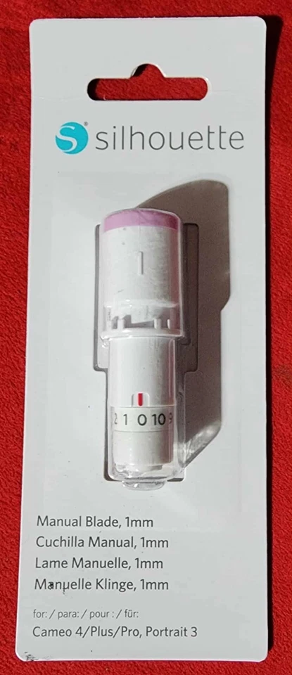 SILHOUETTE 1mm HOJA MANUAL REPUESTO HOJA-1MM TIPO B NUEVO Foto 1 de 1