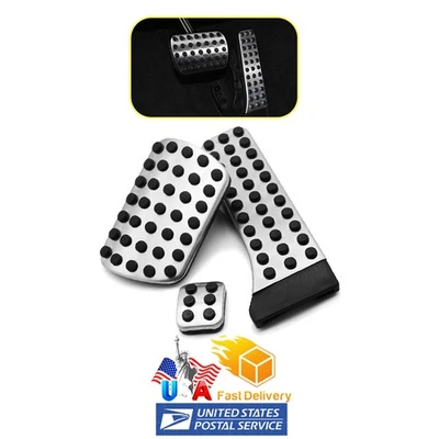 Footrest Gas Brake Pedal Cover For Mercedes Benz Class W204 2007-2014 C250 C280 - Image 1 of 4