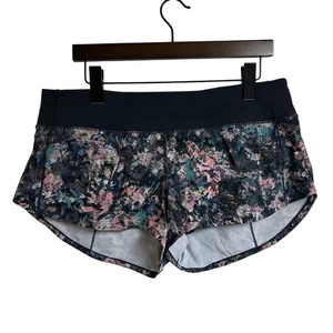 NEU Lululemon Speed Up Shorts geblümt Damengröße 10 Reg 2,5" gefüttert sportlich - Bild 1 von 10