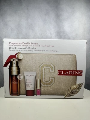 Clarins Double Serum 5 peças conjunto de presente tudo em embalagem e embalagem originais - Imagem 1 de 4
