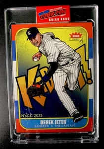 Derek Jeter NYCC 2023 Brian Kong Auto 70/100 Kaboom Comic Con Exclusive - Picture 1 of 4
