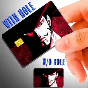 Mihawk One piece Matte Vinyl Credit Card Sticker l Waterproof - Picture 1 of 2