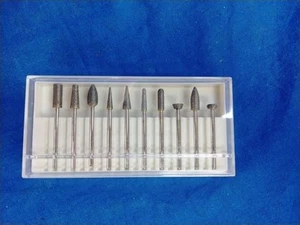 10-teiliges gesintertes Diamantfräser-Set - Bild 1 von 7