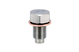 HPS Stainless Steel Magnetic Oil Drain Plug Bolt for BMW 05-13 335xi 3.0L E90 - Foto 1 di 5