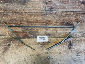 Tandem Windshield Wipers Hand operated Fits Willys MB GPW CJ2A jeep - Picture 1 of 3
