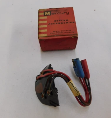 Interruptor de segurança neutro mercúrio tamanho completo Montclair Monterey Parklane NOS 1960 - Imagem 1 de 4